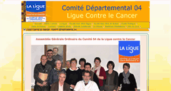 Desktop Screenshot of ligue04.com